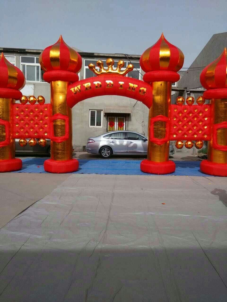 江边乡结婚庆典拱门